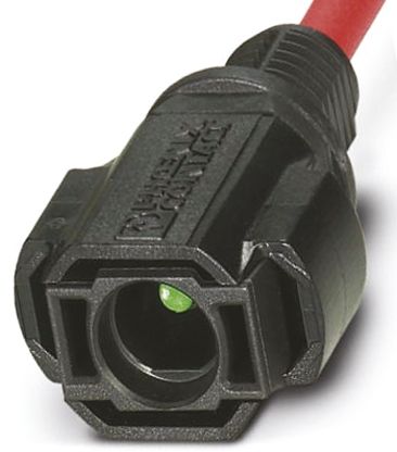 Phoenix Contact Connector, 1 Contacts, Cable Mount, Plug, Male, IP65, IP66, IP68, 1805148 Series
