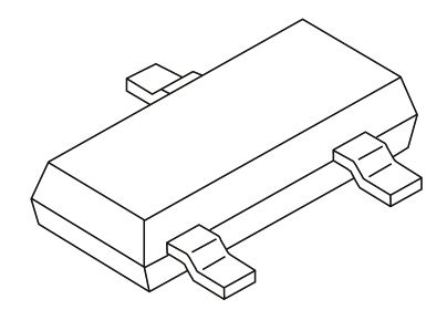 Onsemi SMD Schottky Diode Gemeinsame Kathode, 50V / 500mA, 3-Pin SOT-23