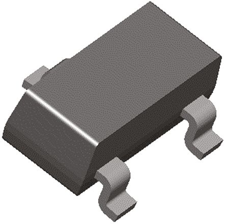 Onsemi Transistor, NPN Simple, 50 MA, 120 V, SOT-23, 3 Broches