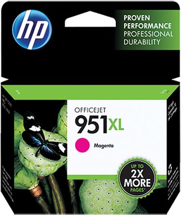 Hewlett Packard Cartouche D'encre 951XL Magenta, Pour HP Officejet Pro 251dw, HP Officejet Pro 8100