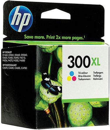 Hewlett Packard HP 300XL Druckerpatrone Für Patrone Cyan, Magenta, Gelb 1 Stk./Pack Seitenertrag 440