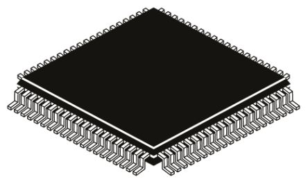 Analog Devices 8-Bit ADC AD9883AKSTZ-110 3, 110Msps LQFP, 80-Pin