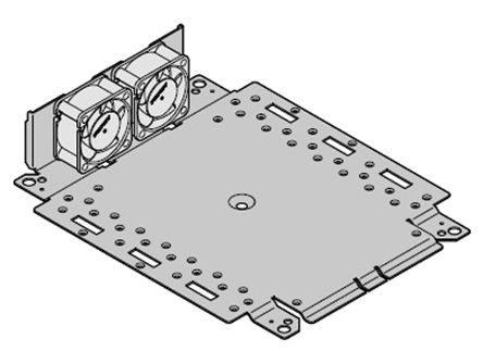 NVent SCHROFF Accesorio Para Caja En Acero, Long. 221mm, Ancho 310mm