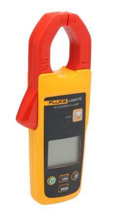 Fluke A3000 FC Clamp Meter Wi-Fi, Max Current 400A ac CAT III 600V With RS Calibration