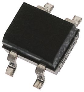 Vishay Brückengleichrichter, 1-phasig 1A 200V SMD 1.05V DFS 4-Pin 1mA