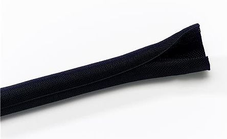 Thomas & Betts Braided Polyester Black Cable Sleeve, 19mm Diameter, 25m Length, Bind-It Series