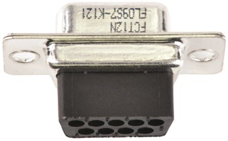 FCT From Molex FL 25 Way Cable Mount D-sub Connector Socket