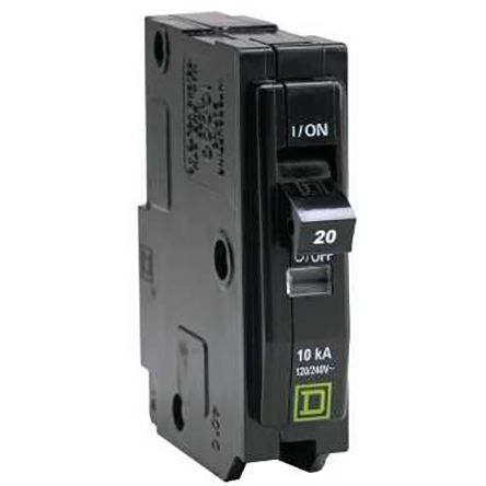 QO120 | QO MCB Mini Circuit Breaker 1P, 20 A, 10 kA rms @ 240 V ac ...