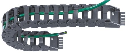 Igus E-chain, Z16 Kabel-Schleppkette Schwarz, 50,5 Mm X 39mm, Länge 1m Igumid NB, Seitenwand Flexibel