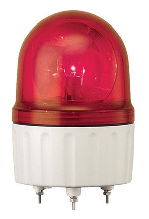 Schneider Electric Segnalatore Rotante, LED, Rosso, 24 V Ca/cc
