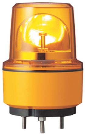 Schneider Electric XVR, LED Rundum Signalleuchte Orange, 12 V Dc, Ø 130mm