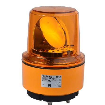Schneider Electric Harmony XVR, LED Rundum Signalleuchte Orange, 24 V Dc, Ø 130mm