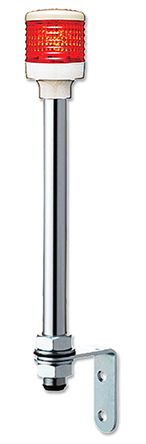 Schneider Electric Harmony XVC Series Red Signal Tower, 1 Lights, 100 → 240 V Ac, Tube Mount
