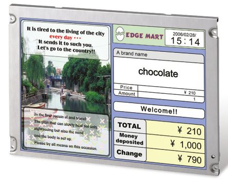 NLT Farb-LCD 12.1Zoll LVDS, 1024 X 768pixels, 245.76 X 184.3mm 3,3 V LED Lichtdurchlässig