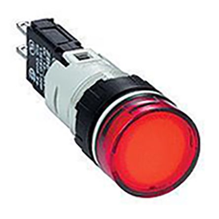 Schneider Electric Leuchtmelder Harmony XB6 48 → 120V Ac Rot, Ausschnitt-Ø 16mm LED Tafelmontage IP 65