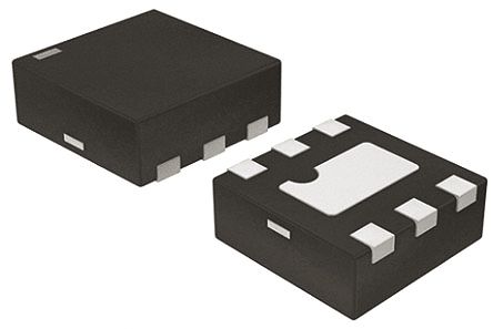 Vishay Diode De Protection ESD Bidirectionnel, Claq. 6V, 12.5V LLP75, 6 Broches, Dissip. 70W