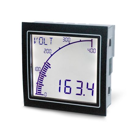 Trumeter Digitales Spannungsmessgerät AC, DC LCD-Anzeige 4-stellig / 0,01, 68mm, 68mm, 53mm, 12→ 24 V Ac/dc