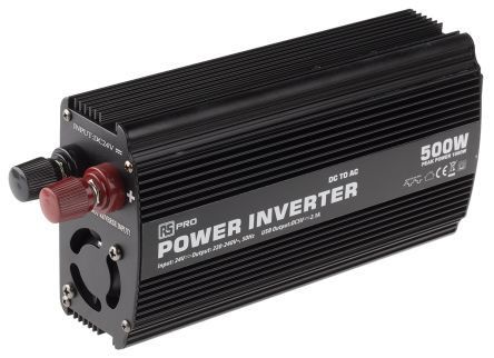 RS PRO 电源逆变器, 12V 直流输入, 500W连续输出功率, 230V 交流输出, 最低温度0°C