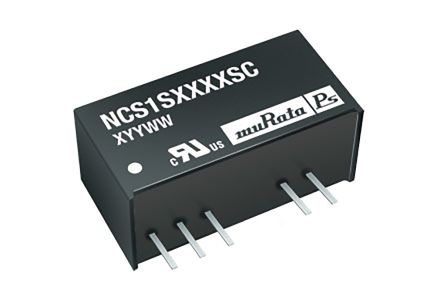Murata Power Solutions Murata NCS1 DC/DC-Wandler 1W 12 V Dc IN, 3.3V Dc OUT / 300mA 1kV Dc Isoliert