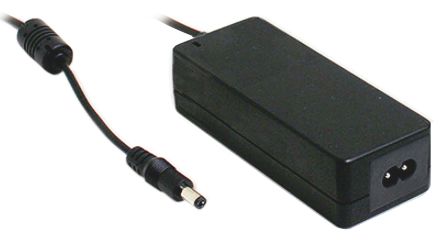 MEAN WELL Power Brick AC/DC Adapter 5V Dc Output, 5A Output