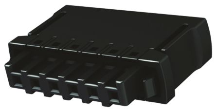 HARTING Har-Flexicon Steckbarer Klemmenblock Steckverbinder 6-Kontakte 2.54mm-Raster Vertikal