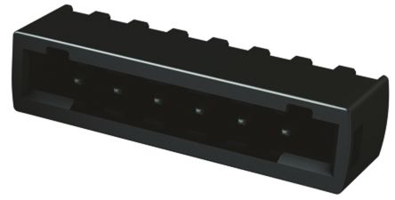 HARTING Har-Flexicon Leiterplatten-Stiftleiste Stecker Gerade, 8-polig / 1-reihig, Raster 2.54mm, SMT-Anschluss, 7.3A,