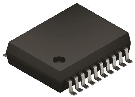 Microchip 12 Bit-Bit D/A-Wandler, MCP4729-E/SS 8-Kanal Seriell, SSOP 20-Pin