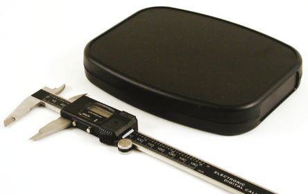 Hammond Boîtier Portable 1599, ABS Noir, Dim. Ext. 170 X 135 X 27mm, IP54