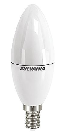 Sylvania E14 LED灯泡, ToLEDo系列, 220 → 240 V, 6.5 W, 2700K, 暖白色, 38mm直径, 蜡烛形
