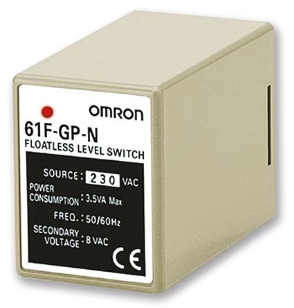 Omron欧姆龙 导电液位控制器, 230 V 交流电源