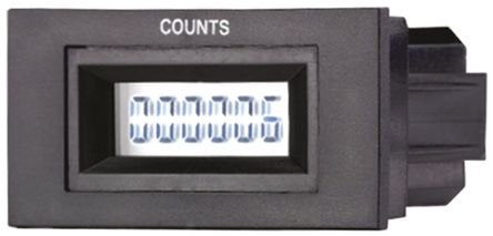 GIC Contatore, 10Hz, Display LCD 6 Cifre, 12 → 48 V Ca / Cc