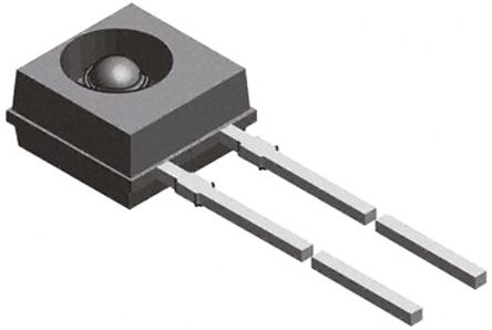 Vishay TEKT5400S, ±37 ° Visible Light Phototransistor, Through Hole 2-Pin Side Looker Package
