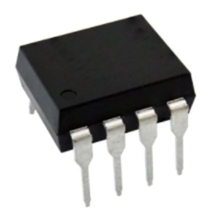 Broadcom THT Optokoppler AC-In / Transistor-Out, 8-Pin DIP, Isolation 3,75 KV Eff