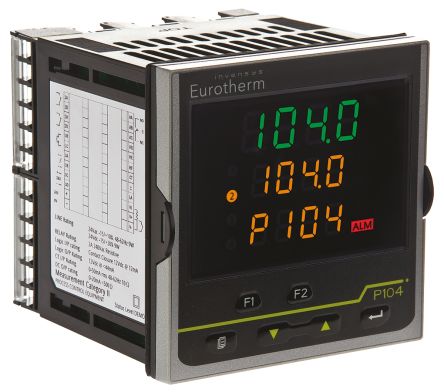 P104 Cc Vh Lrc R Eurotherm Eurotherm P104 Pid Temperature Controller 96 X 96mm 2 Output Logic Relay 85 264 V Ac Supply Voltage 820 0179 Rs Components