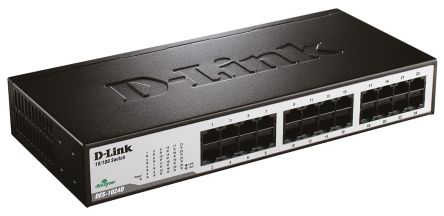 D-Link Switch Ethernet DES-1024D, 24 Ports, UK