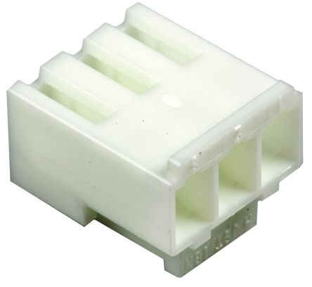 VHR-3N JST | JST, VHR Female Connector Housing, 3.96mm Pitch, 3 Way, 1 ...