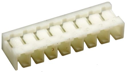 JST SJN Steckverbindergehäuse Stecker 2mm, 8-polig / 1-reihig Seiteneingang, PCB Für Crimpsteckverbinder Serie SJN