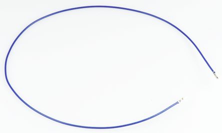 JST ZE Vorverdrahtete Crimp-Kontakte Verzinnt, Blau 0.14mm², 300mm