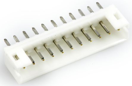 JST PH Leiterplatten-Stiftleiste Gerade, 11-polig / 1-reihig, Raster 2.0mm, Kabel-Platine, Lötanschluss-Anschluss,