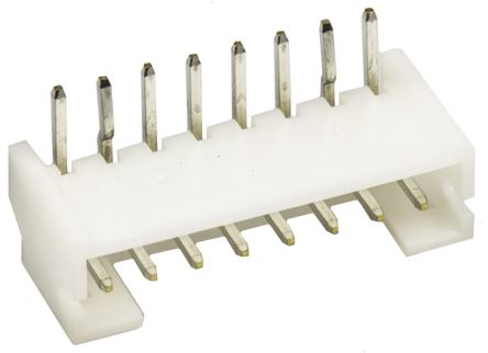 JST PH Leiterplatten-Stiftleiste Gewinkelt, 8-polig / 1-reihig, Raster 2.0mm, Kabel-Platine, Lötanschluss-Anschluss,