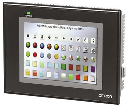 Omron HMI触摸屏, NB系列, 5.6 in显示屏TFT LCD