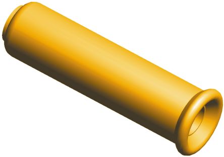 TE Connectivity Einzel-Sockel, Serie 4, 1 Kontakt, Buchse, Gold, Beryllium Copper, 20 → 18 AWG L. 6.6mm