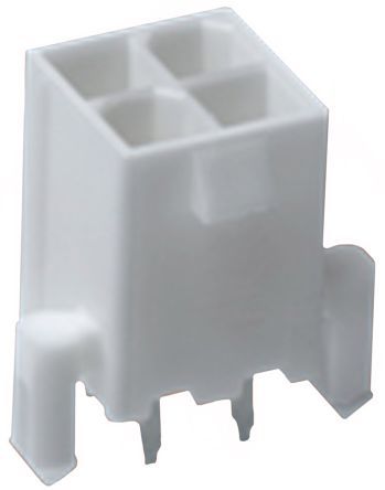 Molex Mini-Fit Jr. Leiterplatten-Stiftleiste Gerade, 6-polig / 2-reihig, Raster 4.2mm, Kabel-Platine,