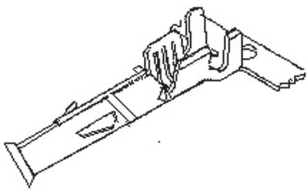 Molex 35728 Series Female PCB Connector Contact