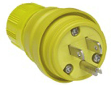 Molex Netzstecker Kabel, 2P, NEMA 5 - 15P, 125 V / 15A Gelb, Für USA