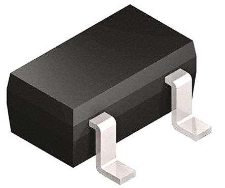 DiodesZetex PNP Darlington-Transistor 60 V -500 MA HFE:10000, SOT-23 3-Pin Einfach