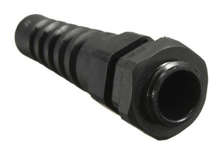 RS PRO Kabelverschraubung, M12 Nylon Schwarz 3mm/ 6.5mm, IP68