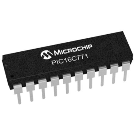 Microchip Microcontrolador PIC16C771-I/P, Núcleo PIC De 8bit, RAM 256 B, 20MHZ, PDIP De 20 Pines