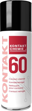 Kontakt Chemie KONTAKT 60, Typ Reiniger Für Elektrische Kontakte Kontaktspray Für Elektrische Kontakte, Spray, 200 Ml