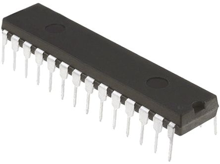 Microchip Mikrocontroller PIC18F PIC 8bit THT 8,192 KB PDIP 28-Pin 64MHz 512 B RAM